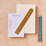 another studio - Regla Plantilla Brass Stencil Ruler