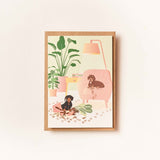 another studio - Tarjeta de felicitación | the dachshund debacle