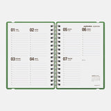vacavaliente - Weekly Planner A5  | Sept 2025 a Aug 2026 | Leo Hipster