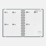 vacavaliente - Weekly Planner A5  | Sept 2025 a Aug 2026 | Sakura Eucalyptus