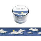 MIND WAVE -  Cinta adhesiva Transparente de 30mm | Canvas Night Sky