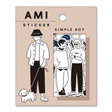 Mind Wave - Pegatinas Amie | Simple Boy | 40 pegatinas