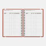 vacavaliente - Weekly Planner A5  | Sept 2025 a Aug 2026 | Bunny Hipster