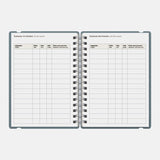 vacavaliente - Weekly Planner A5  | Sept 2025 a Aug 2026 | Sakura Eucalyptus