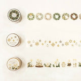 MIND WAVE -  Cinta adhesiva Transparente de 30mm | Wreath