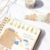 MIND WAVE -  Cinta adhesiva Transparente de 30mm | Twilight Cloud