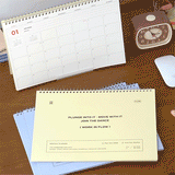 Iconic - Flow Planificador Mensual A4 2026 | Dic 25 - Dic 26 | Cream Yellow