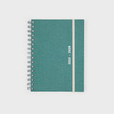 Pepa Paper - Weekly Planner A5 |  Sep 2025 - Dec 2026  | Jade