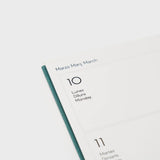 Pepa Paper - Weekly Planner A5 |  Sep 2025 - Dec 2026  | Jade