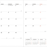 Mark's - Agenda Semanal A5 | Sept 2025 - Dic 2026 | Japan Birds Blue