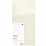 Rico Design - Paper Poetry Luxury Pack de 5 sobres DL 11x22cm de 100 g/m² | Sand