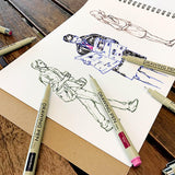 Kokuyo -  Drawing Pen 0.5mm | Sepia