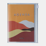 Mark's - A6 Weekly Planner |  Sept 2025 - Dec 2026 | Mountain Orange