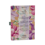 ARTEBENE - Notebook with Elastic Closure A5 | Dotted Pages | Clematis Blossoms