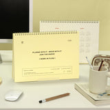 Iconic - Flow Planificador Mensual A4 2026 | Dic 25 - Dic 26 | Cream Yellow