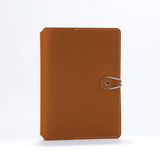 vacavaliente – Madison A5 Ruled Notebook - Recycled Leather Cover with Lined Notebook | Mattone