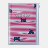 Mark's - A6 Weekly Planner |  Sept 2025 - Dec 2026 | Cat Pink