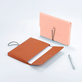 vacavaliente – A5 Recycled Leather File Folder  Urban | Pink Sand
