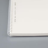 Kokuyo - Soft Ring Cuaderno con Anillas Flexibles | B6 Clear - Malla de Puntos