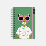 vacavaliente - Weekly Planner A5  | Sept 2025 a Aug 2026 | Leo Hipster