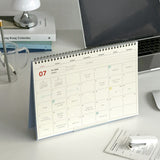 Iconic - Flow Planificador Mensual A4 2026 | Dic 25 - Dic 26 | Cream Yellow