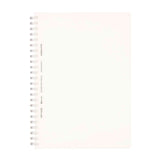 Kokuyo - Soft Ring Cuaderno con Anillas Flexibles | A5 Clear - Malla de Puntos