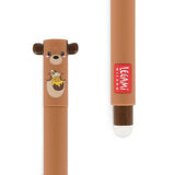 Legami - Bolígrafo de Gel Borrable | TEDDY BEAR | Tinta Roja