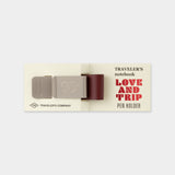 Traveler's Company - TRAVELER'S notebook Pen Holder LOVE AND TRIP
