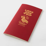Traveler's Company - TRAVELER'S notebook Refill LOVE AND TRIP | Regular Size | Hojas lisas