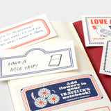 Traveler's Company - TRAVELER'S notebook Refill LOVE AND TRIP | Regular Size | Hojas lisas