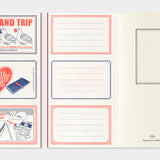 Traveler's Company - TRAVELER'S notebook Refill LOVE AND TRIP | Regular Size | Hojas lisas