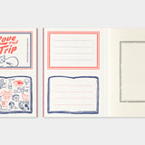 Traveler's Company - TRAVELER'S notebook Refill LOVE AND TRIP | Passport Size | Hojas lisas