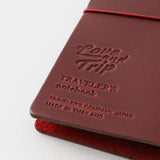 Traveler's Company - TRAVELER'S notebook Cover LOVE AND TRIP - Passport Size