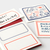 Traveler's Company - TRAVELER'S notebook Refill LOVE AND TRIP | Passport Size | Hojas lisas