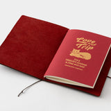 Traveler's Company - TRAVELER'S notebook Cover LOVE AND TRIP - Passport Size