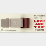 Traveler's Company - TRAVELER'S notebook Pen Holder LOVE AND TRIP