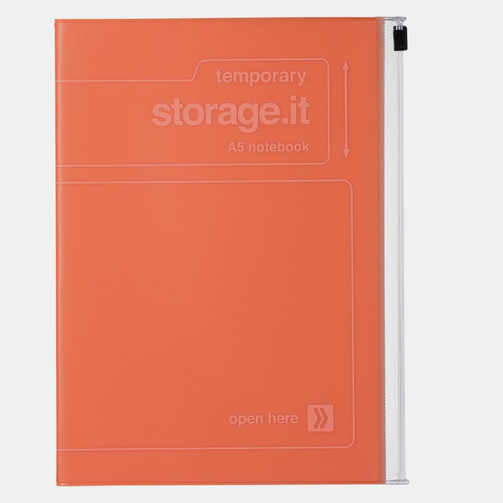 Mark's - Storage.it Cuaderno | Malla de puntos y líneas | Naranja