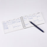 Mark's - Planificador Perpetuo Semanal Weekly Schedule | Black