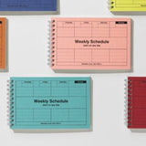 Mark's - Planificador Perpetuo Semanal Weekly Schedule | Black