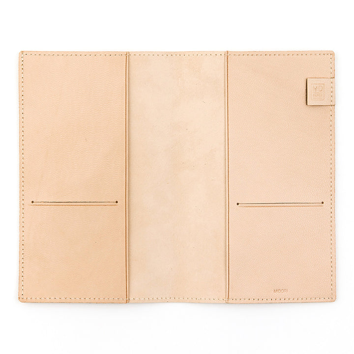 Midori MD Paper - MD Notebook Cover Boxed B6 Slim Goat Leather - Funda Protectora de Piel  de Cabra