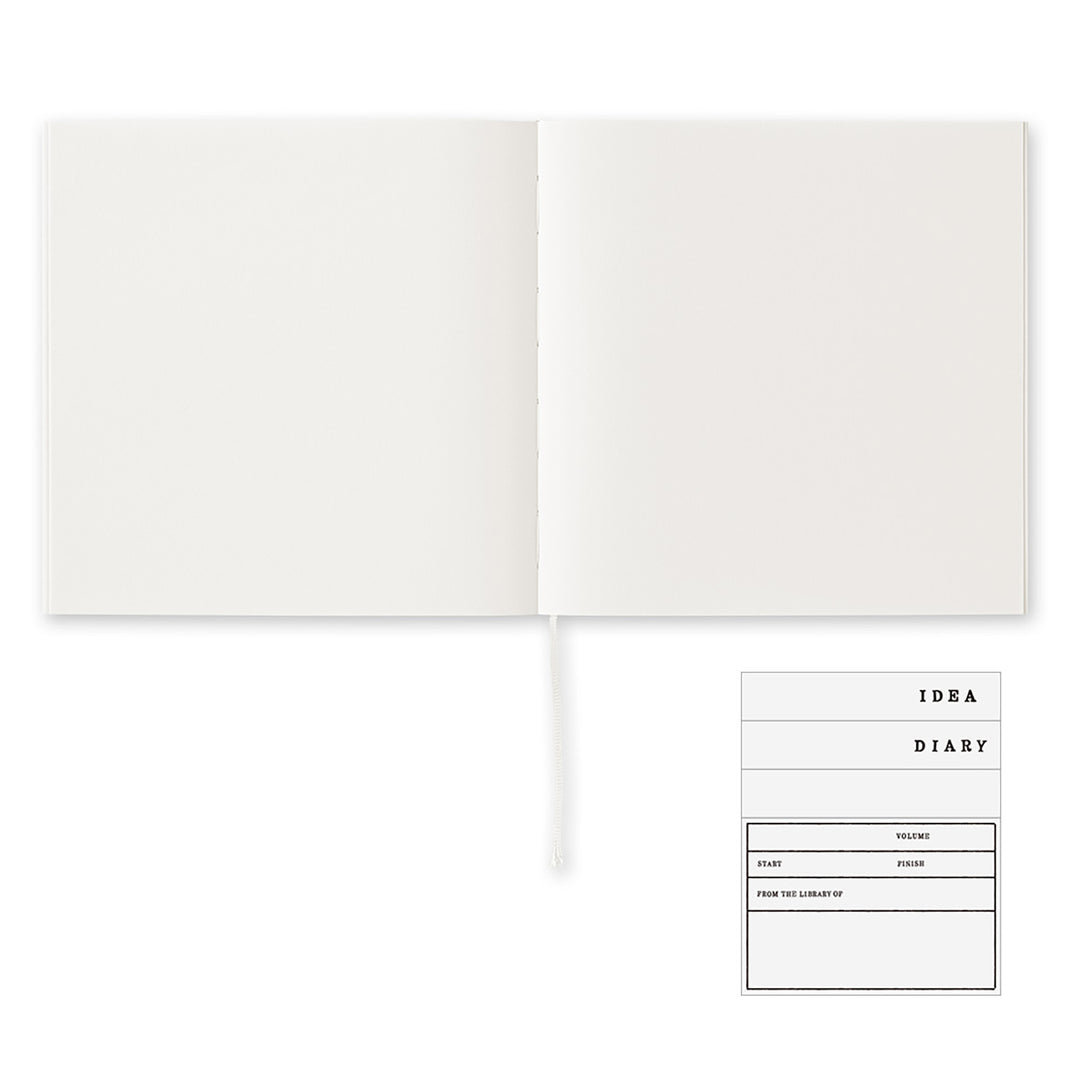 Midori MD Paper - MD Notebook Cotton - Cuaderno | A5 Square | Hojas lisas