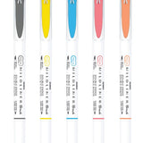 Zebra - Mildliner Brush Rotulador Pincel | Pack de 5 | Friendly Set