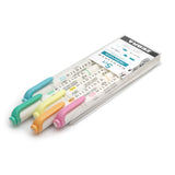 Zebra - Mildliner Pastel | Set de 5 Subrayadores | Fluorescent