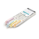 Zebra - Mildliner Pastel | Set de 5 Subrayadores | Gentle