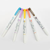 Zebra - Mildliner Pastel  | Set de 5 Subrayadores | Warm