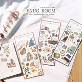 Mind Wave - Pegatinas Snug Room | Flower