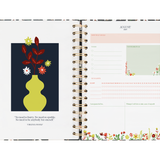 Kokonote - Academic Planner 2025/2026 | 12 Months| Weekly A5 | Bambina Noir Blossom