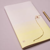 Tinne+Mia -  Cuaderno con cierre japonés con Malla de Puntos | Orchid Lemon