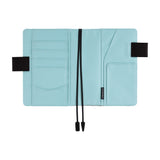 Hobonichi - Funda A6 Original Size | Colors: Black x Clear Blue