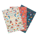 Frida Kahlo - Pack de 3 Cuadernos A5 Frida Kahlo Viva La Vida